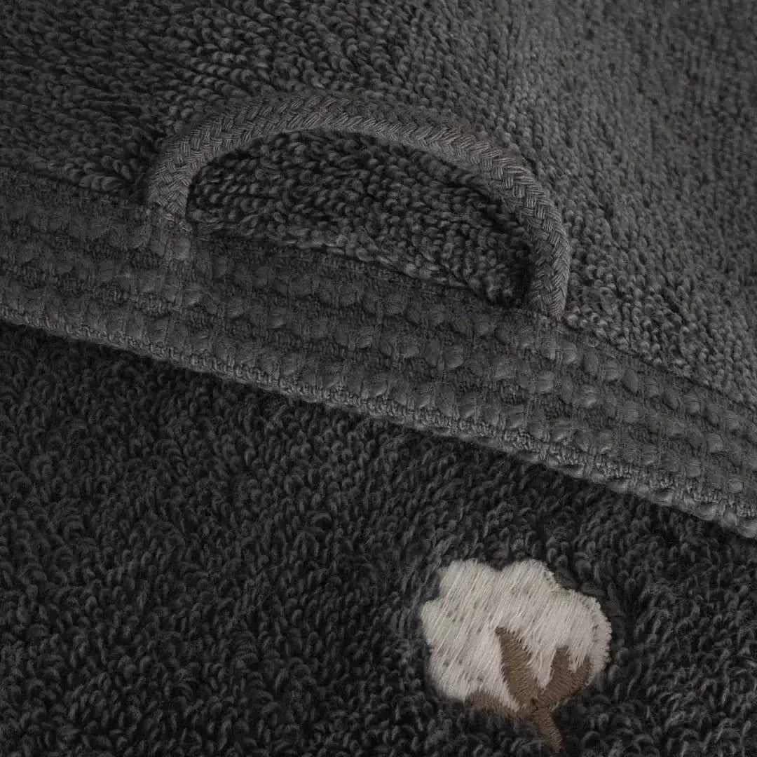 ręcznik haftowany z bawełny organicznej