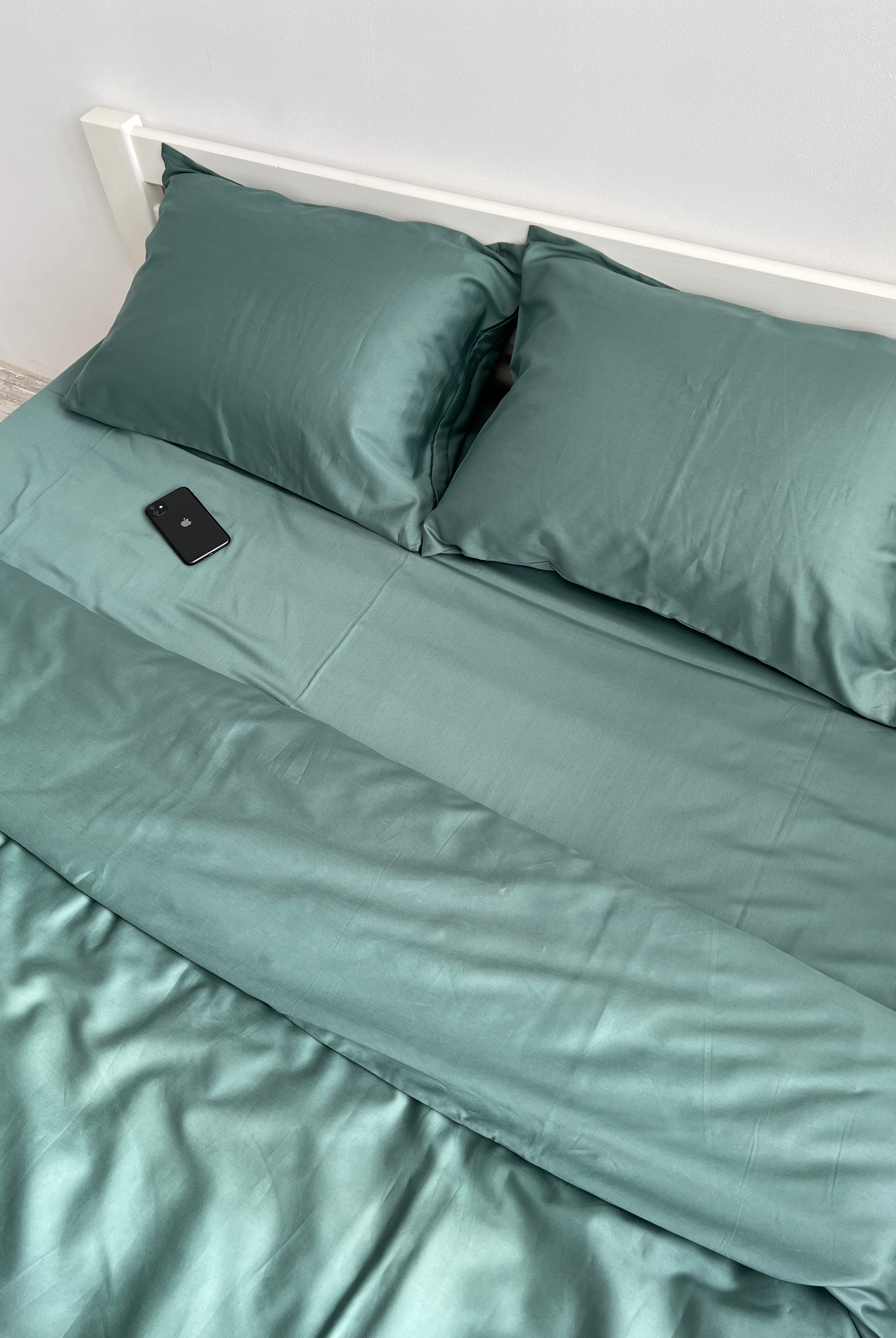 luksusowa pościel satynowaPościel Satynowa Petrolowa – 100% Bawełna Turecka, 140g, Luksus Hotelowy - Wivanco Bedding