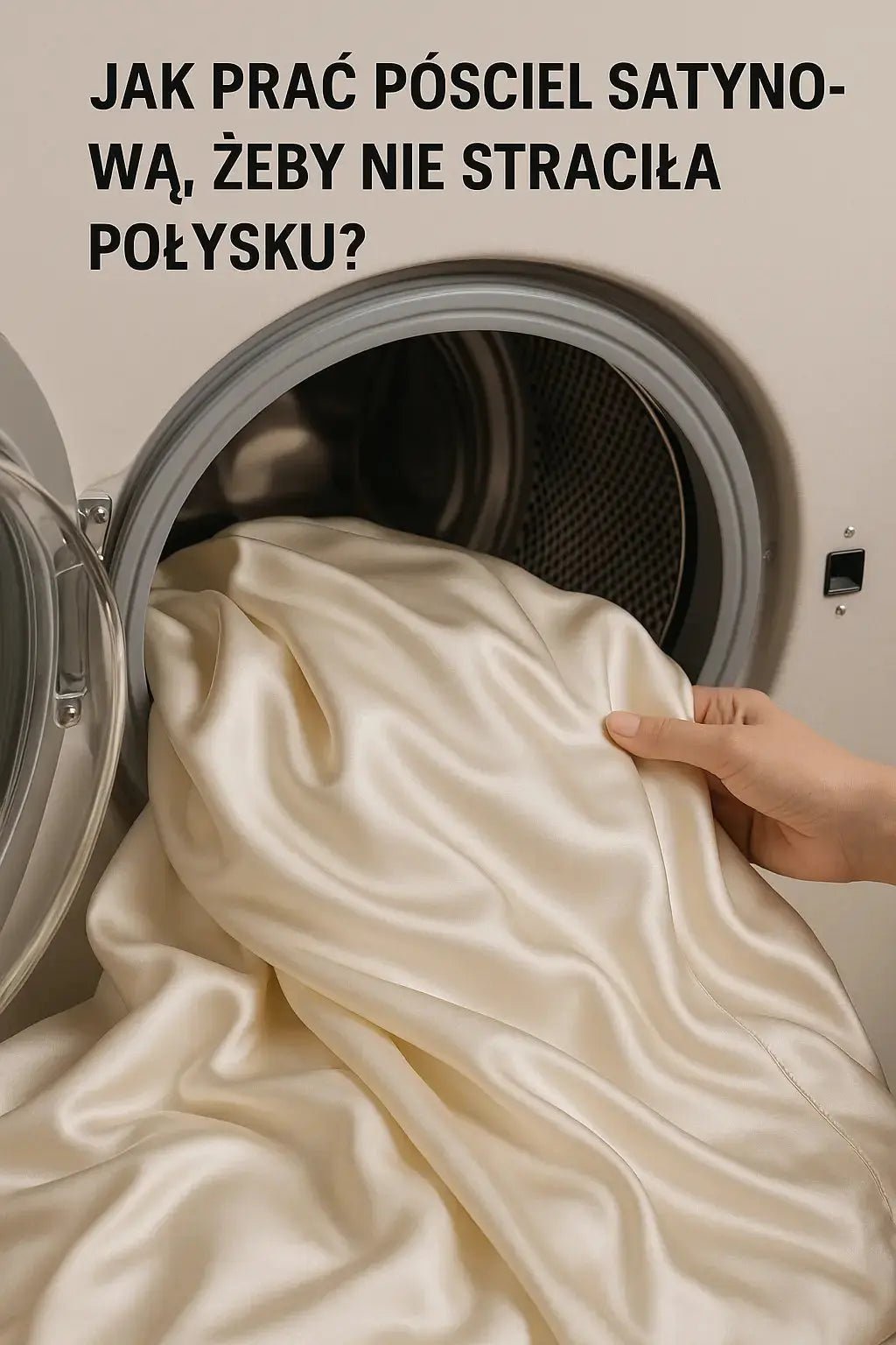 JAK PRAĆ POŚCIEL SATYNOWĄ, ŻEBY NIE STRACIŁA POŁYSKU? Wivanco Bedding