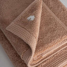 ręcznik haftowany z bawełny organicznej