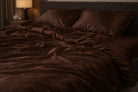 Pościel Satynowa Czekoladowa – 100% Bawełna Turecka, 140g, Luksusowa Jakość Wivanco Bedding