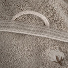 ręcznik haftowany z bawełny organicznej