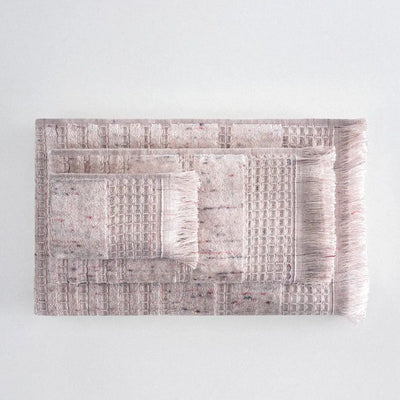 Zestaw 3 ręczników Maia – 100% Organiczna Turecka Bawełna, Różowy puder