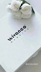 Pościel satynowa w turkusowe paski