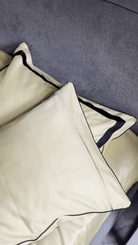 Pościel z Merceryzowanej Satyny – Jasnożółty & Czarny ,100% Bawełna Turecka, 140 g/m², Edycja Exclusive Wivanco Bedding