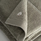 ręcznik haftowany z bawełny organicznej